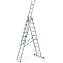 Reformleiter Zarges Skymaster DX 3-teilig 3x10 Sprossen 6650 mm