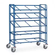 Etagenwagen 300 kg mit 5 Etagen 1240x610 offener Rahmen