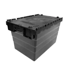 Begra-Distributionsbehälter, Transportbehälter 600x400x365 mm (LxBxH) schwarz