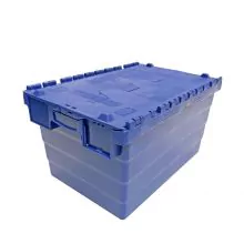 Begra Distributionsbehälter, Transportbehälter 600x400x320 mm (LxBxH) blau