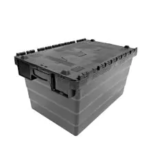 Begra Distributionsbehälter, Transportbehälter 600x400x320 mm (lxbxh) schwarz