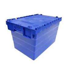 Begra Distributionsbehälter, Transportbehälter 600x400x365 mm (lxbxh) blau