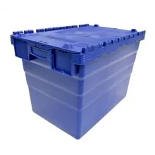 Begra Distributionsbehälter, Transportbehälter 600x400x416 mm (lxbxh) Blau