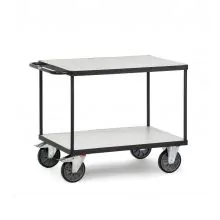 ESD Tischwagen 600 kg, 2 Etagen 1000x600 (LxB)