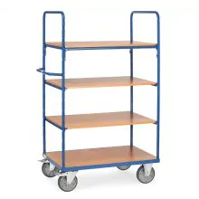 Etagenwagen, Transportwagen 1000x600x1800 mm (LxBxH) 600 kg mit 4 Etagen