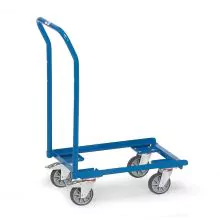 Eurobehälter Rollplatte 250 kg 605x405 mit offenem Rahmen und Schiebegriff