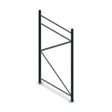 Rahmen AR Weitspannregal 2250x1200 mm (hxt) anthrazit