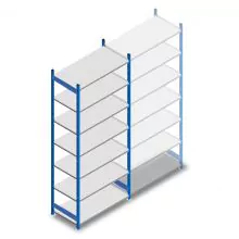 Gebrauchtes Dexion Impex Fachbodenregal 2285x1000x460 mm (hxbxt) 7 Ebenen Anfangsregal