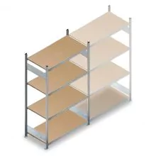 Weitspannregal HD 2000x1500x600 mm (hxbxt) 4 Ebenen Anfangsregal