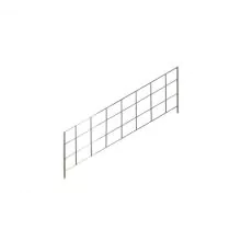 Einhänge-Drahttrennwand Heavy Duty 400x140