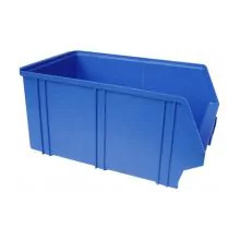 Kunststoff Stapelbehälter, Lagerbehälter A4 350x210x160 mm (lxbxh) blau