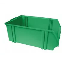 Kunststoff Stapelbehälter, Lagerbehälter A5 460x306x183 mm (LxBxH) grün