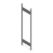 Fachbodenregal Heavy Duty Rahmen 2000x500 mm verzinkt