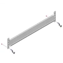 Hauptträger Weitspannregal HD 2250 inklusive Sicherungsstifte