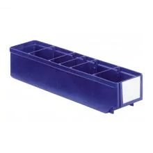Lagerbehälter, Lagerregalbehälter RK 400x93x83 mm (LxBxH) blau