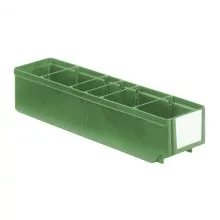 Lagerbehälter, Lagerregalbehälter RK 400x93x83 mm (lxbxh) grün