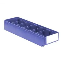 Lagerbehälter, Lagerregalbehälter RK 500x152x83 mm (lxbxh) blau