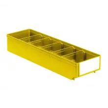 Lagerbehälter, Lagerregalbehälter RK 500x152x83 mm (lxbxh) gelb