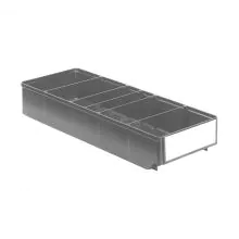 Lagerbehälter, Lagerregalbehälter RK 500x186x83 mm (lxbxh) grau