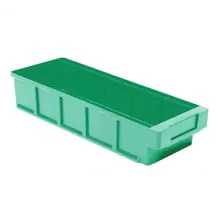 Lagerbehälter, Lagerregalbehälter VKB 300x152x83 mm (LxBxH) grün