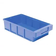Lagerbehälter, Lagerregalbehälter VKB 300x186x83 mm (lxbxh) blau
