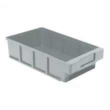Lagerbehälter, Lagerregalbehälter VKB 300x186x83 mm (lxbxh) grau