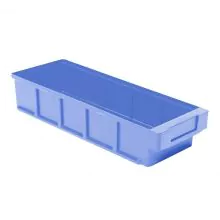 Lagerbehälter, Lagerregalbehälter VKB 400x152x83 mm (LxBxH) blau