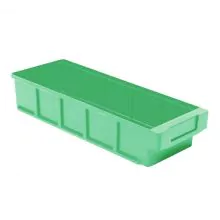 Lagerbehälter, Lagerregalbehälter VKB 400x152x83 mm (lxbxh) grün