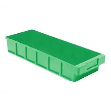 Lagerbehälter, Lagerregalbehälter VKB 400x186x83 mm (LxBxH) grün