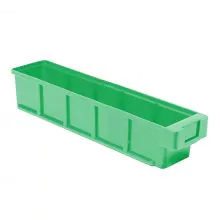 Lagerbehälter, Lagerregalbehälter VKB 400x93x83 mm (LxBxH) grün