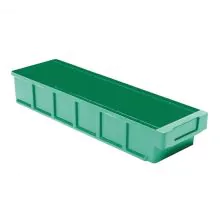 Lagerbehälter, Lagerregalbehälter VKB 500x152x83 mm (lxbxh) grün