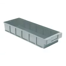 Lagerbehälter, Lagerregalbox VKB 500x186x83 mm (lxbxh) grau