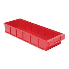 Lagerbehälter, Lagerregalbehälter VKB 500x186x83 mm (lxbxh) rot