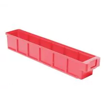 Lagerbehälter, Lagerregalbehälter VKB 500x93x83 mm (LxBxH) rot