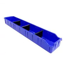 Lagerbehälter PSB 5 blau 515x100x60 mm (LxBxH) blau