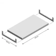 Ebene Fachboden Light Duty 550x300mm (bxt)