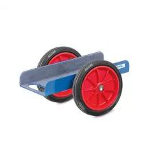Plattenroller 500 kg 250 mm mit Gummireifen