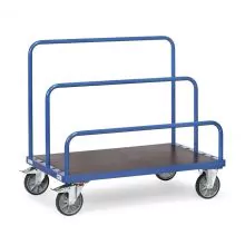 Plattenwagen mit 1200 kg Tragkraft ohne Steckbügel und 1200x800 mm Ladefläche