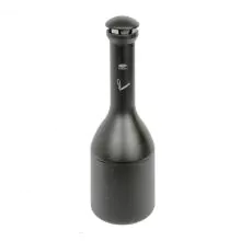 Standaschenbecher Infinity Genie rubbermaid schwarz