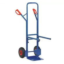 Stuhlkarre 300 kg 1300 mm mit Luftreifen und festen Tragarmen