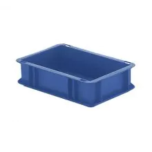 Stapelbarer Transportbehälter TK0 300x200x75 mm (lxbxh) blau