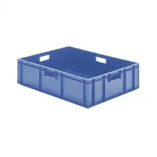 Stapelbarer Transportbehälter TK0 800x600x210 mm (lxbxh) blau
