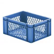 Stapelbarer Transportbehälter TK2 400x300x175 mm (lxbxh) blau