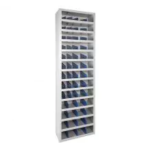 Fächerschrank 1980x600x300 mm (hxbxt) grau