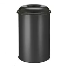 Flammenlöschende Papierkörbe 200 Liter schwarz