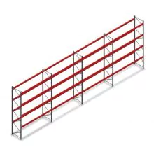 Vorteilsreihe gebrauchte Stow Palettenregal 5250x11300x1100mm (hxbxt) 4 Ebenen