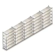 Kombiinformation für gebrauchte Schaefer R3000 Fachbodenregal 2300x6580x800mm (hxbxt) 6 Ebenen