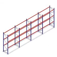 Vorteilsreihe gebrauchte Stow Palettenregal 5000x11225x900mm (hxbxt) 3 Ebenen