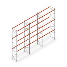 Vorteilsreihe Palettenregal AR T2 6000x8420x1100 mm (hxbxt) 3 Ebenen 1820kg/Ebene