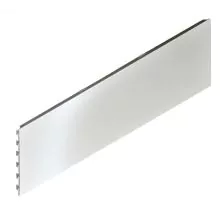 Ladenregal Rückwand 1000x300 mm (bxh) geschlossen RAL9001